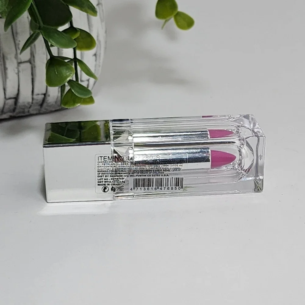 Amuse Matte Long Lasting Lipstick Rouge Pink Color LIP 7280S-3 ~New & Sealed